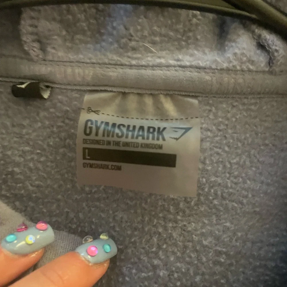 Gymshark Heather Gray Hoodie - Picture 3 of 4